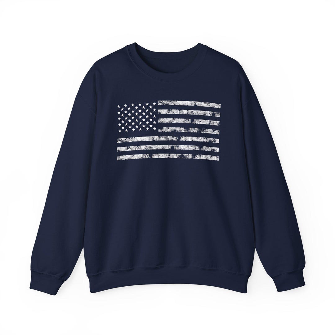 U.S.A Flag - Sustainably Made Sweatshirt