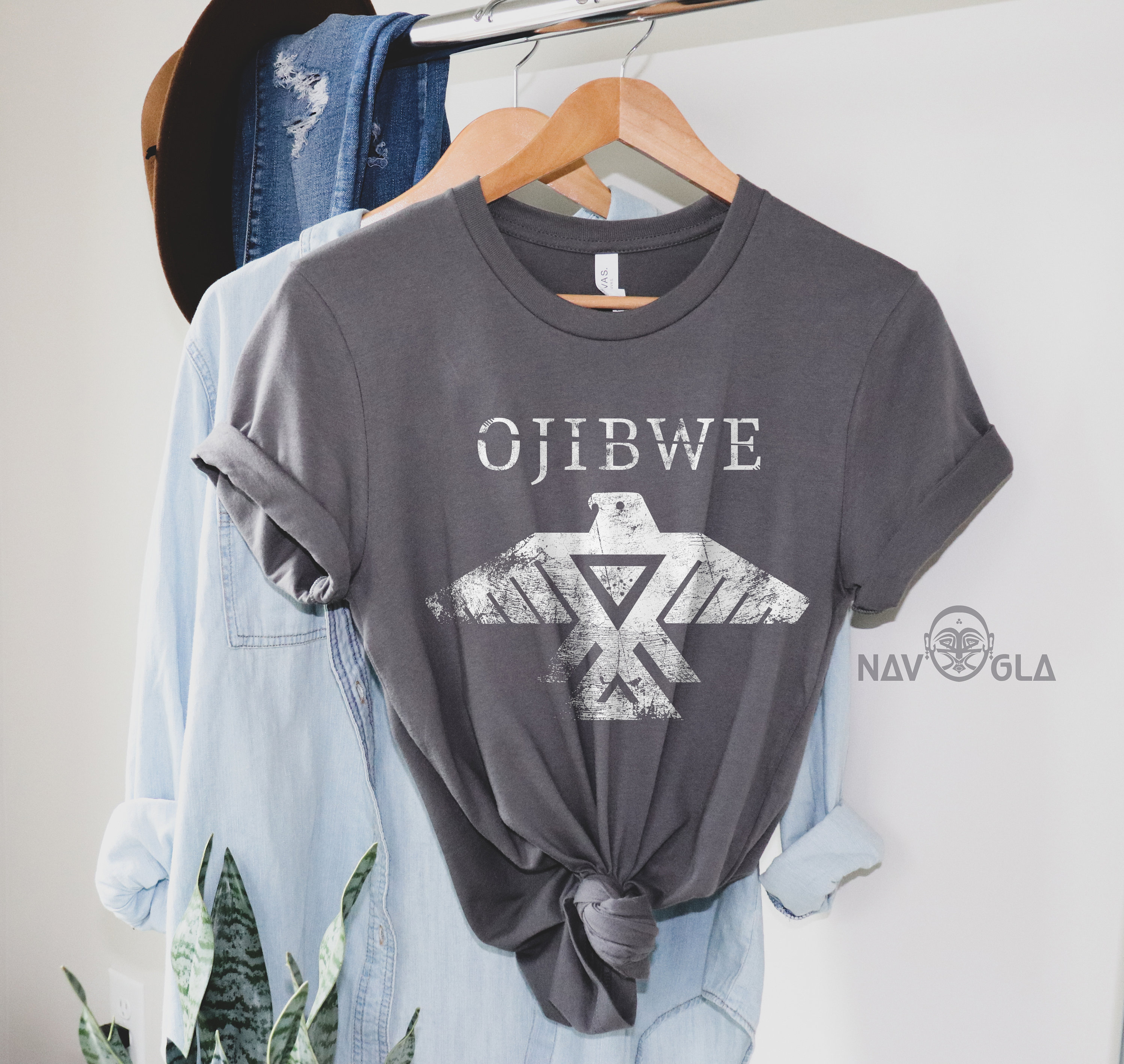 Ojibwe Thunderbird T-Shirt Unisex Jersey Short Sleeve Tee