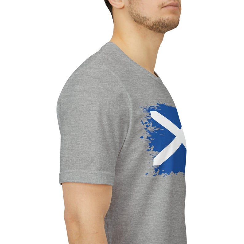 Scotland Shirt Scottish Flag Shirt Saint Andrew's Cross T-shirt World Cup image 12
