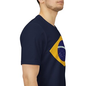 Brazil Shirt Brazilian Flag Tee World Cup T-Shirt Soccer Football Fan Tee image 12