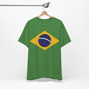 Brazil Shirt Brazilian Flag Tee World Cup T-Shirt Soccer Football Fan Tee image 2