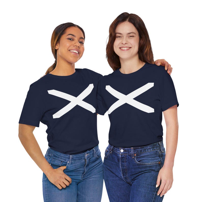 Scotland Shirt Scottish Flag Shirt Saint Andrew's Cross T-shirt World Cup image 6
