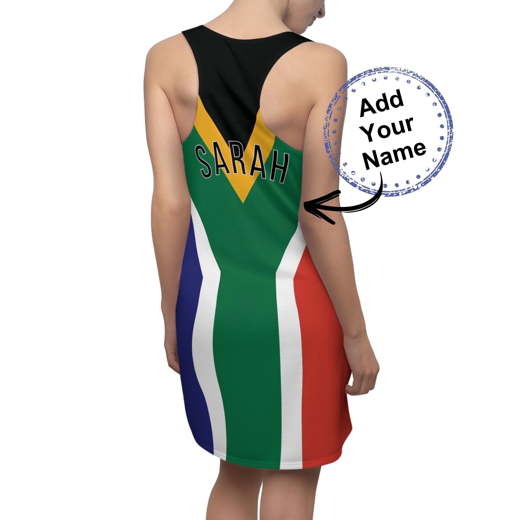 white christmas dresses Libreville Shweshwe Dress: Radiate Elegance with Haute Afrika main image 0