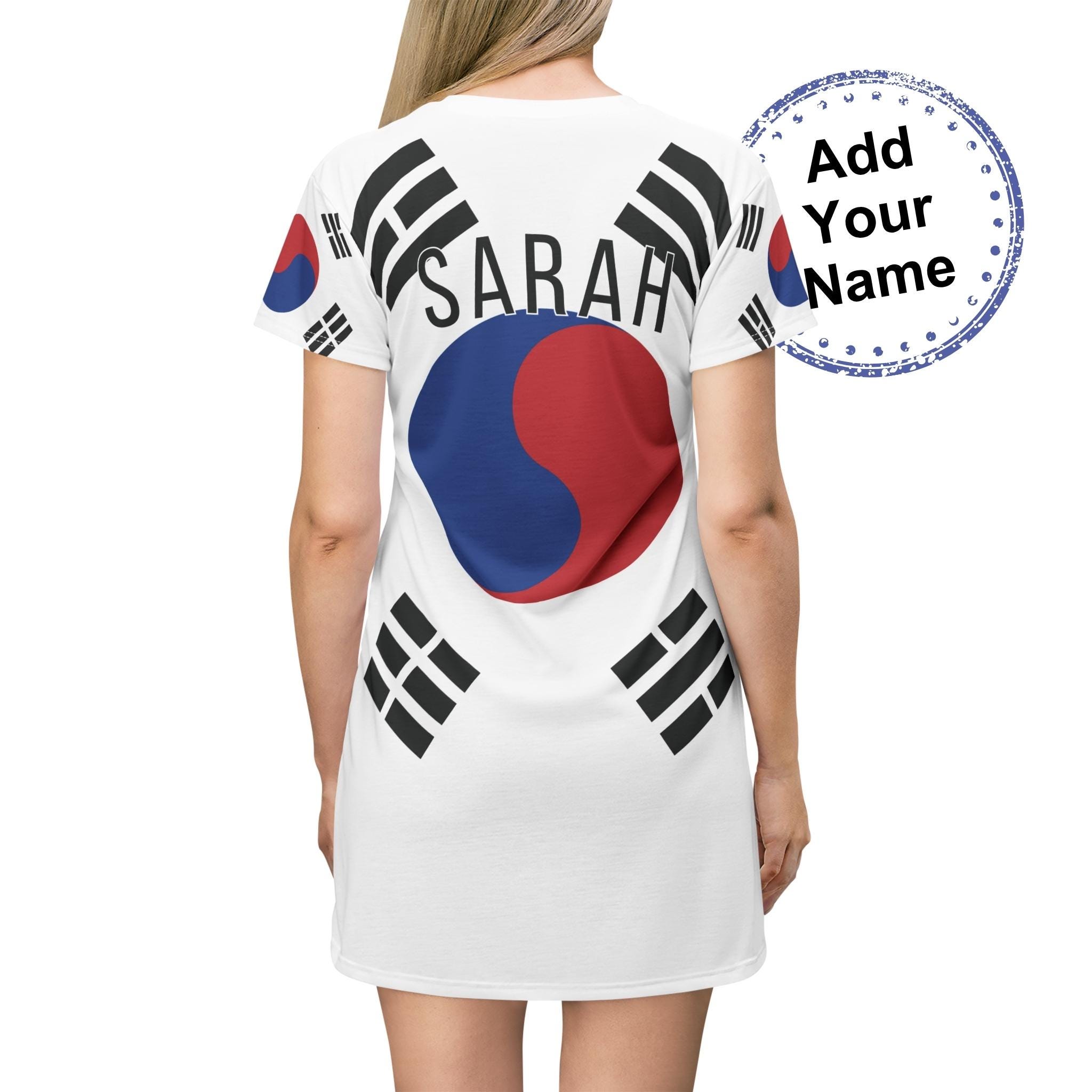 Korean T Shirt Dress - Etsy