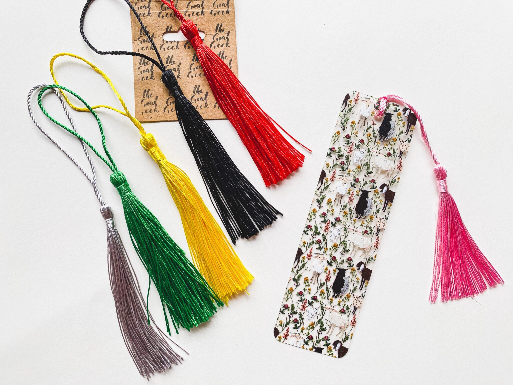 Goat Bookmarks, Unique and Colorful Goat Bookmarks for Book-lovers and ...