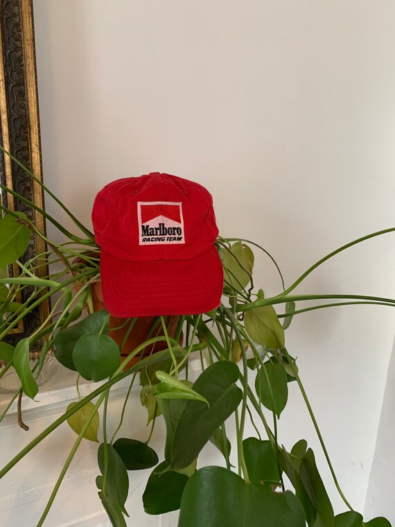 Vintage Red Marlboro Cap USA Made - Etsy