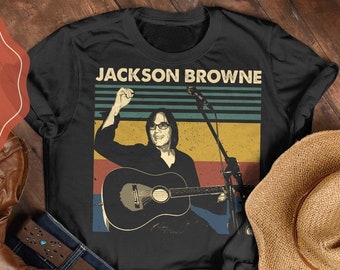 1 Womans 3D Printed T Shirts Black Yuliang Jackson Browne Solo Acoustic Vol 