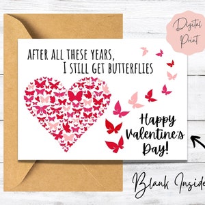 Printable Valentines Day Card for Husband From Wife Meaningful ...