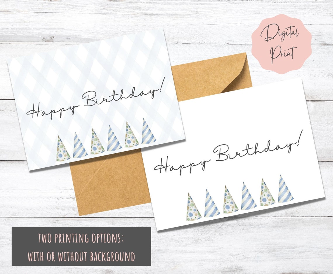 Printable Happy Birthday Card for Him Printable Birthday Cards ...