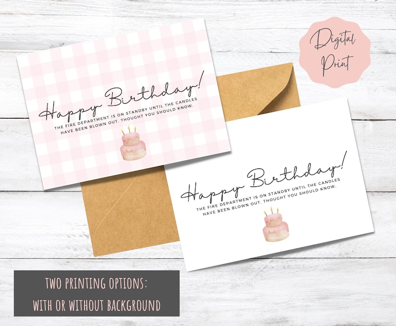Printable Funny Birthday Card for Her Humorous Birthday Card for Wife ...