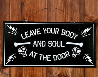 Oingo Boingo song lyric. Dead Man&#39;s Party sign. Wood or metal option.