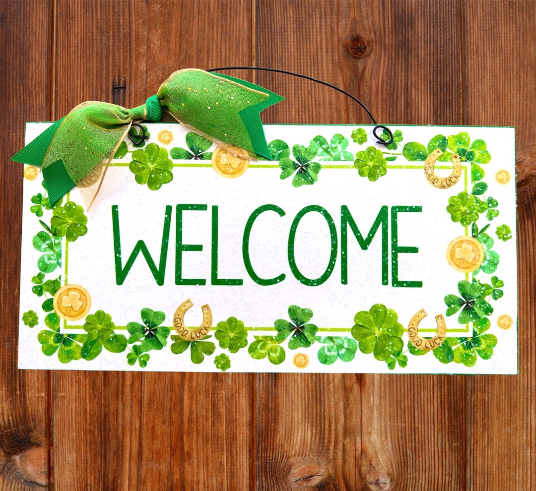 Customizable Clover Sign. - Etsy