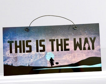 This is the Way Mandalorian sign.
