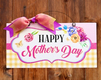 Happy Mother's Day Sign. - Etsy