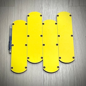Zero Clearance Inserts (4 pack) for Dewalt models DW703, DW704, DW705, DW705S, DW706, DW713, DW715 and DW716;US Made