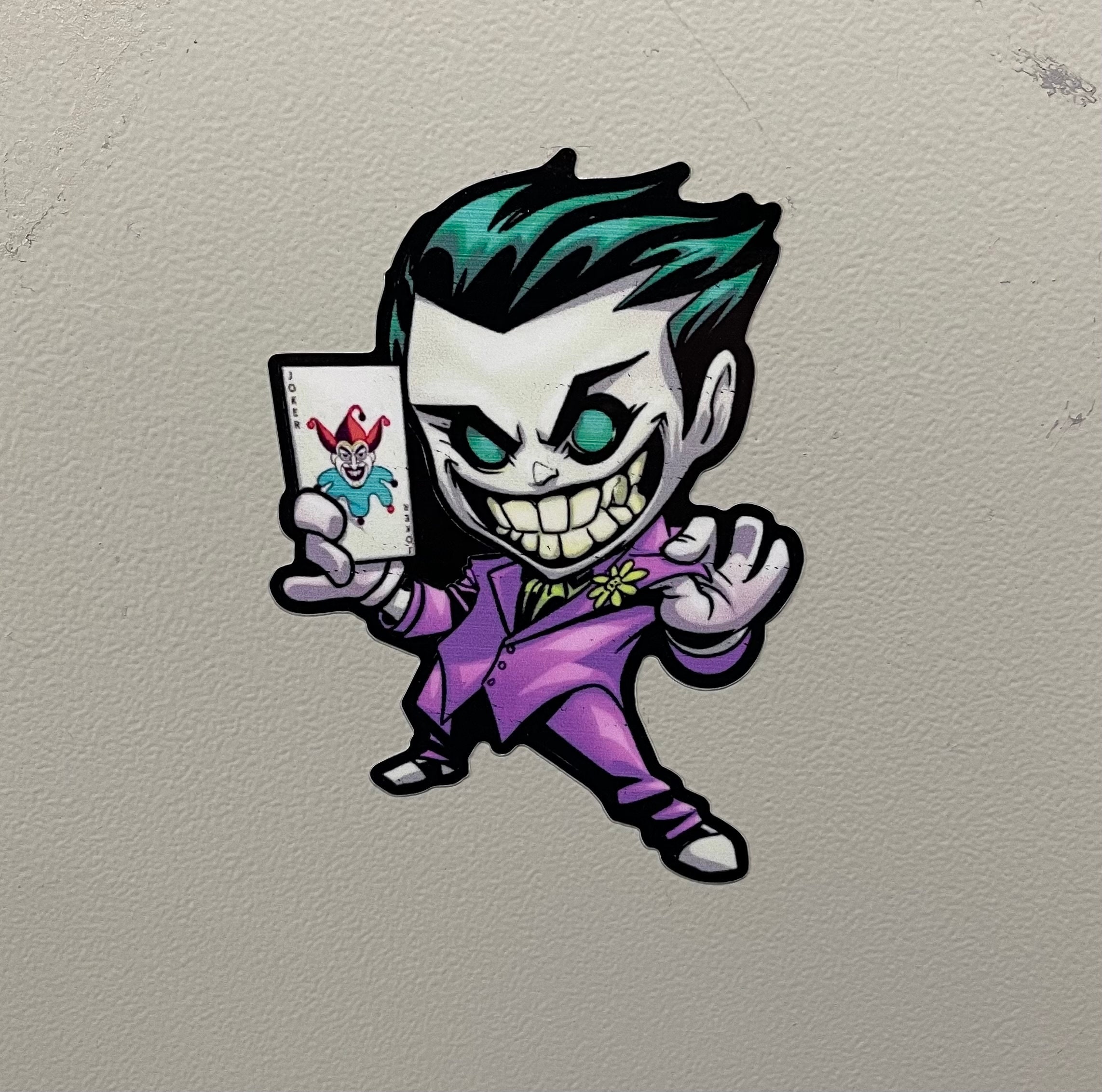 Animated Joker Vinyl Decal 0110 - Etsy Animated Joker Vinyl Decal 0110 - Etsy