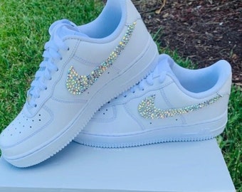Custom bling Airforce 1s