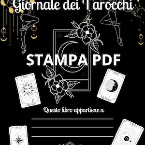 Giornale dei tarocchi stampabile