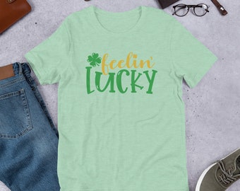 Feeling Lucky St. Patrick es Day Tshirt