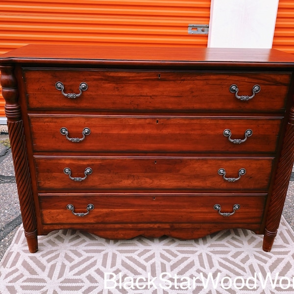 Drexel Heritage Cambridge Chest Cherry Dresser.