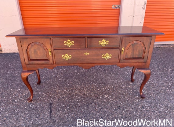 Ethan allen cherry sideboard best sale