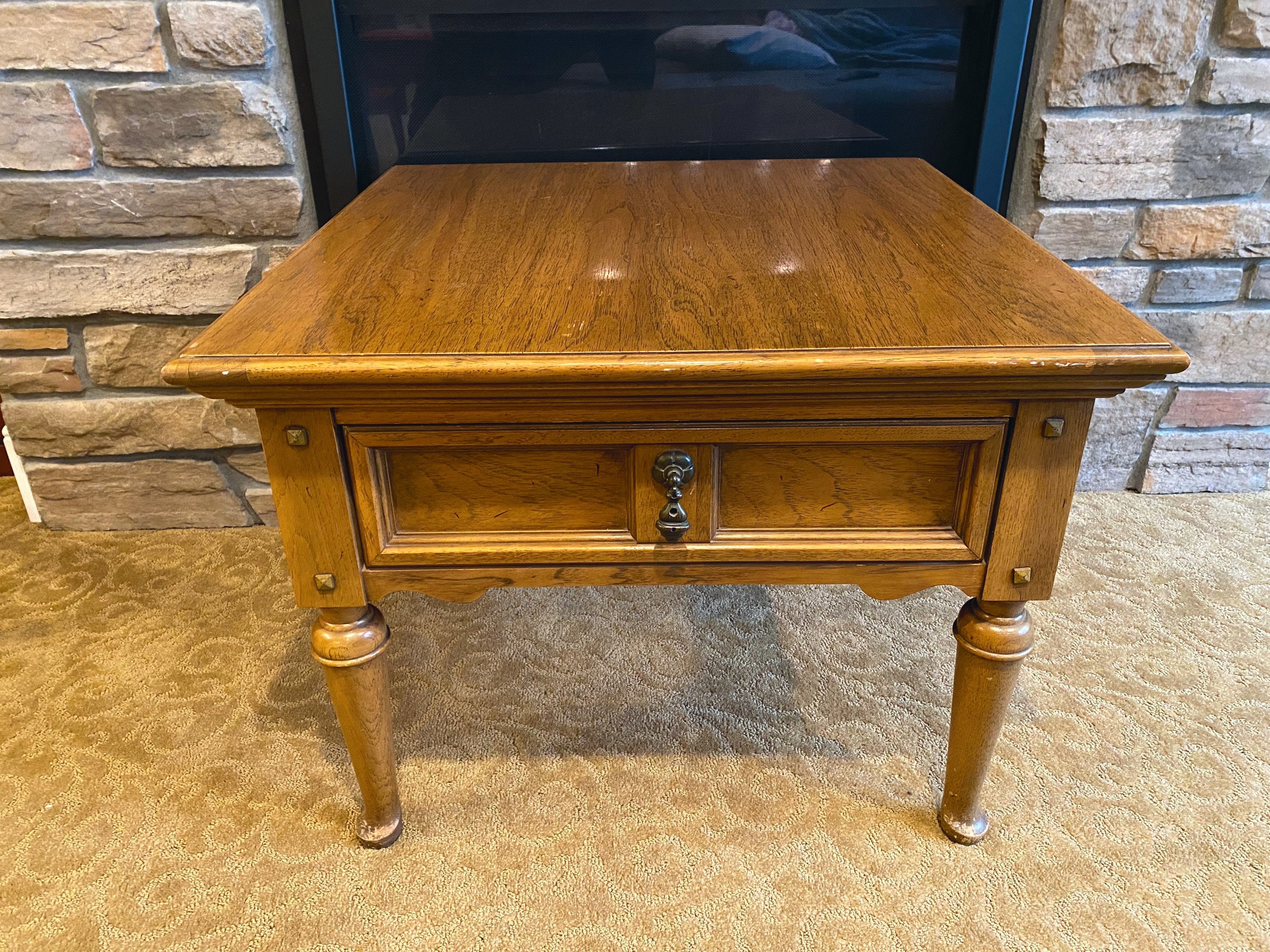 Pick Your Color! Rare Large Thomasville Vintage Side/end Table