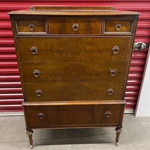 Pick your color! Very Rare Landstorm furniture Antique Chest Dresser | Project Dresser | Buy with the color of your choice!