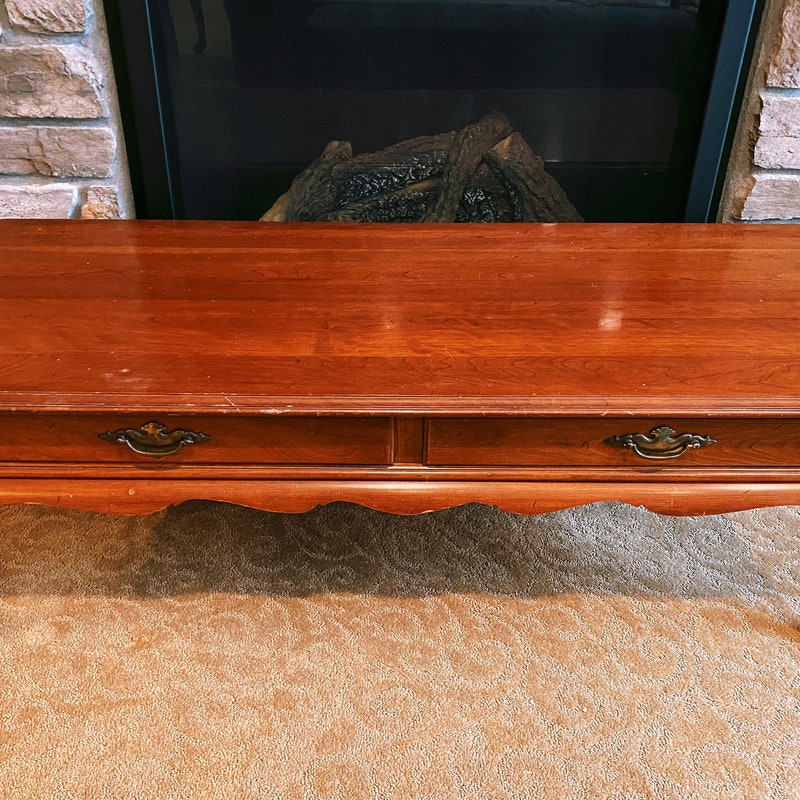 Queen Anne Coffee Table - Etsy