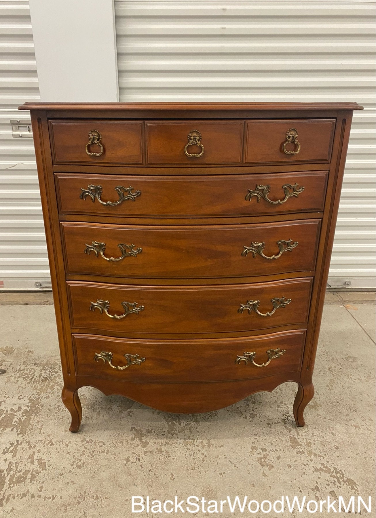 Vintage Drexel Chablis Tall Dresser ONLY (long Dresser With Vintage Drexel Chablis Tall Dresser ONLY (long Dresser With