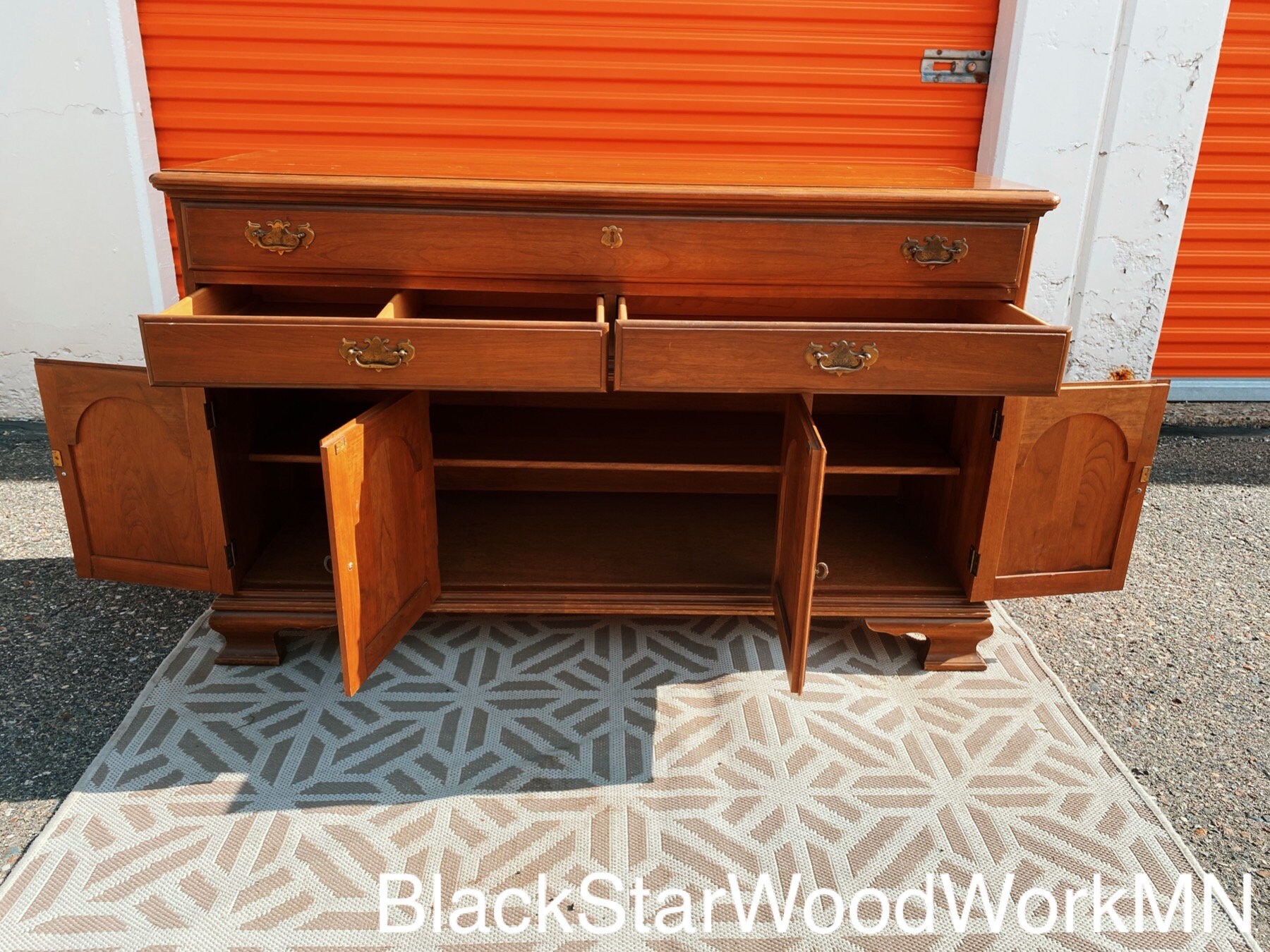 Pick Your Color Pennsylvania House Cherry Buffet/sideboard. Buy as Is or With the Color of Your