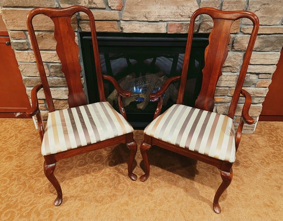 Vintage thomasville dining chairs deals