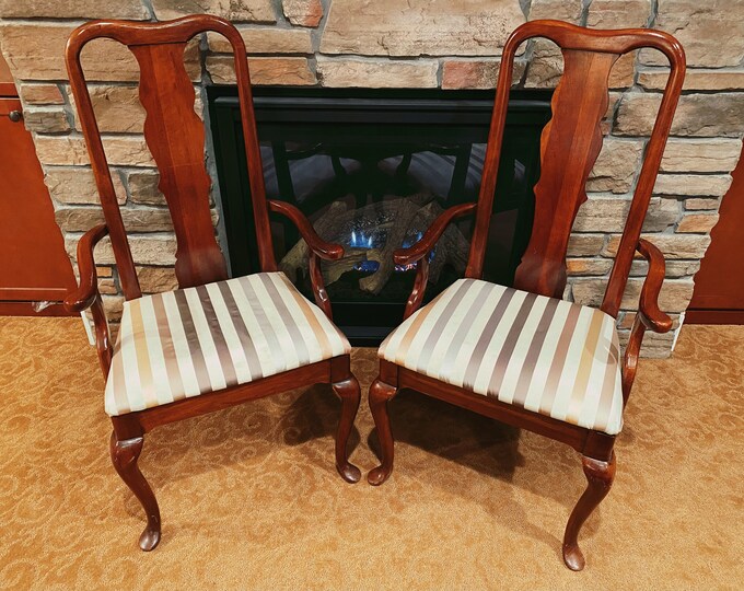 Set Thomasville French Country Cane Dining Room Chairs Etsy