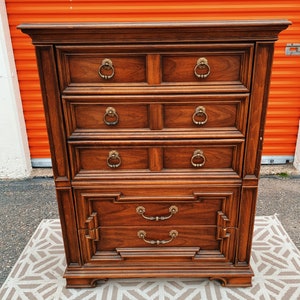 Pick Your Color! Vintage 1971 Thomasville Tall Chest Dresser | Buy with the color of your choice | Project Dresser