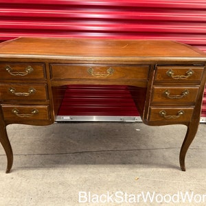 Pick your color! French Accent Desk by Drexel | 290-100-3 | Buy with the color of your choice | Project Desk