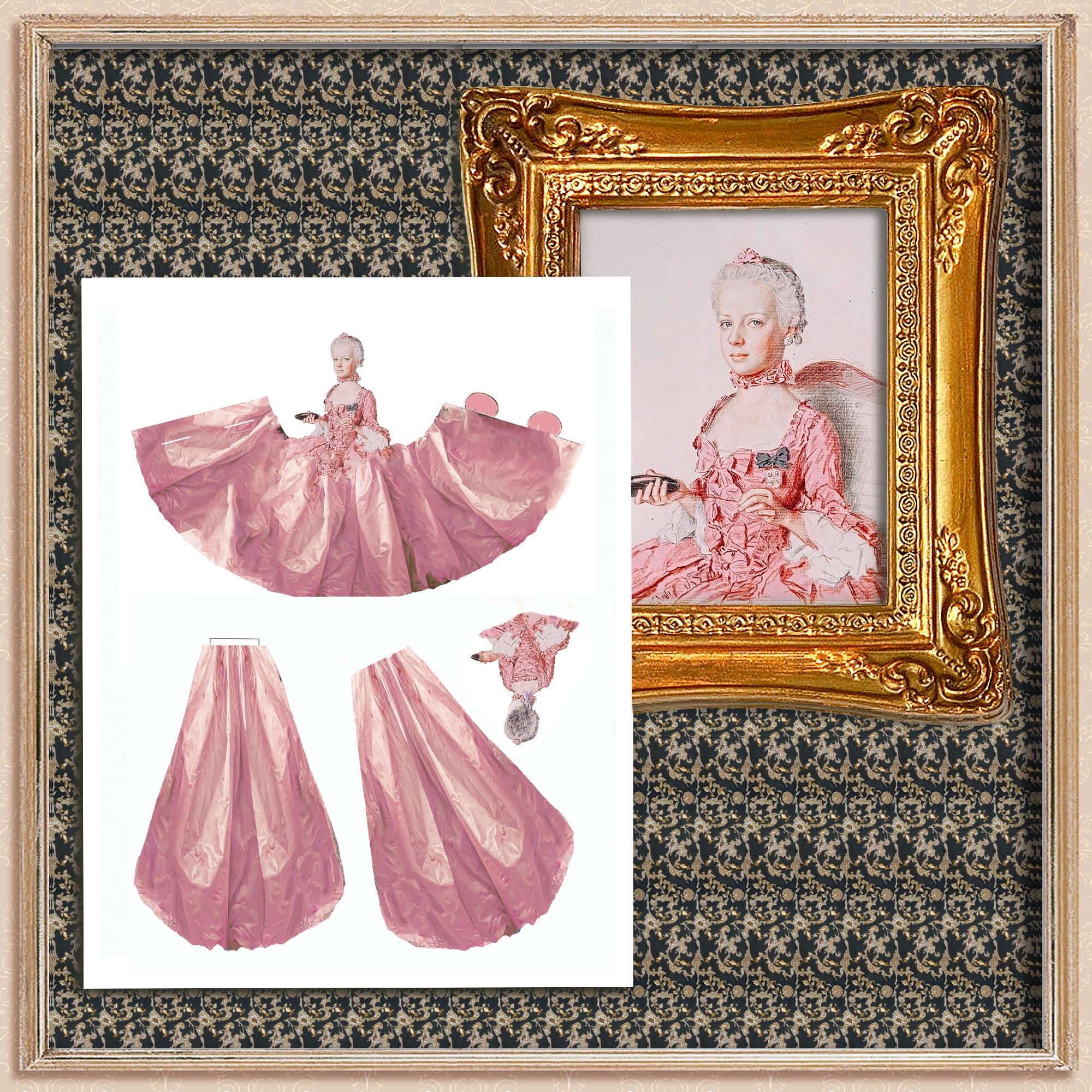 Poupée Folklorique Historique Marie-antoinette Trianon