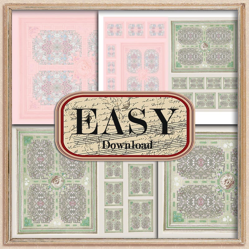 Pink Dollhouse Rug - Etsy