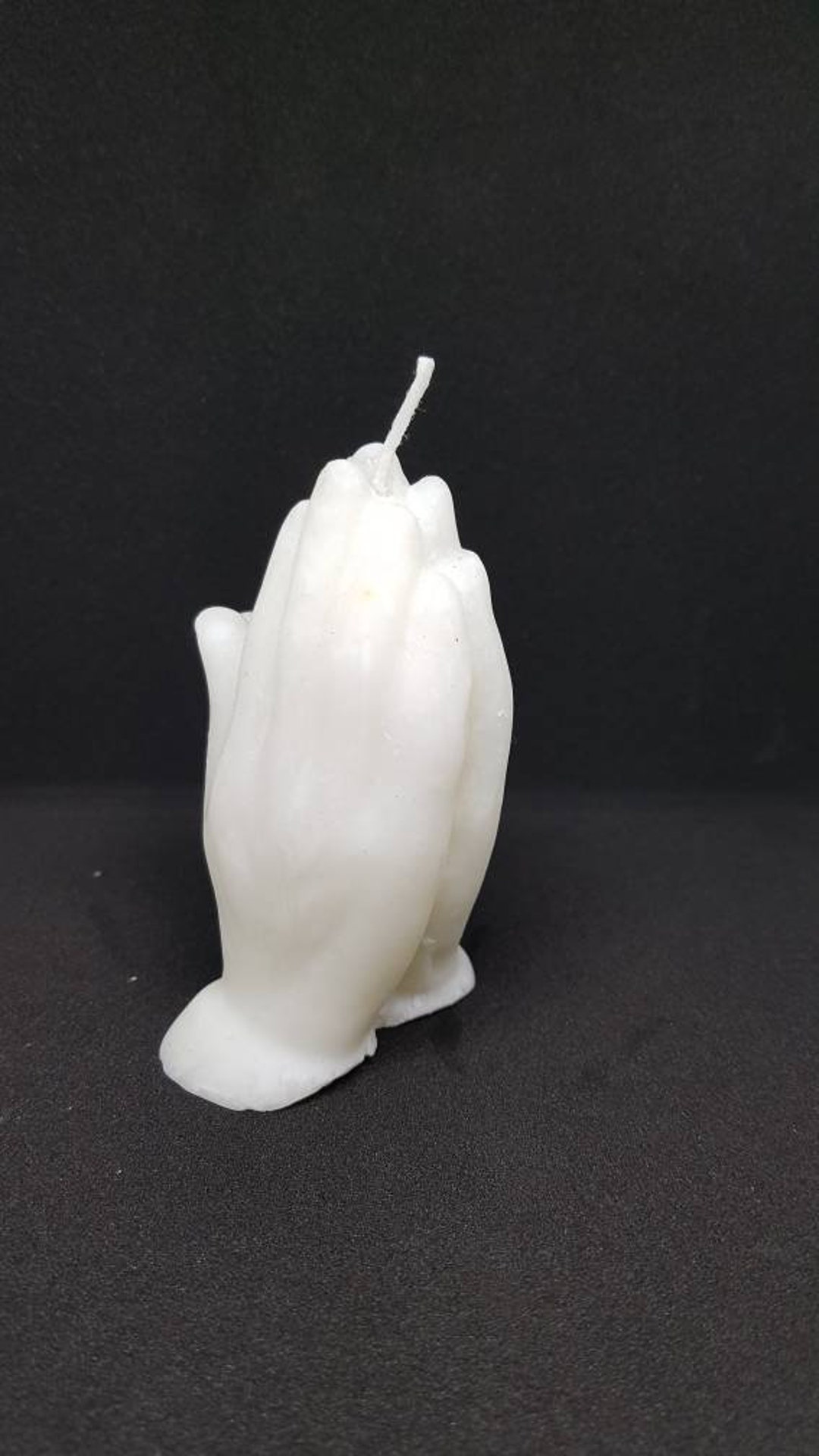 Praying Hands Candle Etsy