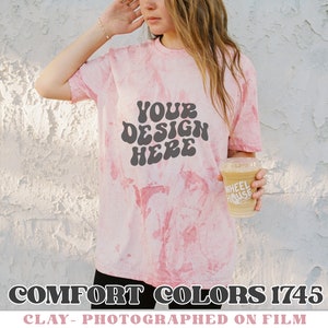 1745 Mockup, C1745 Comfort Colors Mockup, C1745 Mockup, Clay 1745 Mockups, C1745 Mock, Comfort Colors Mockups, Trendy T Shirt Mockups