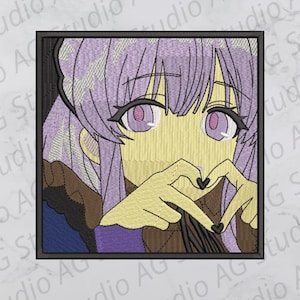 Anime Embroidery Design