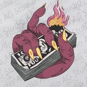 Anime Embroidery Design
