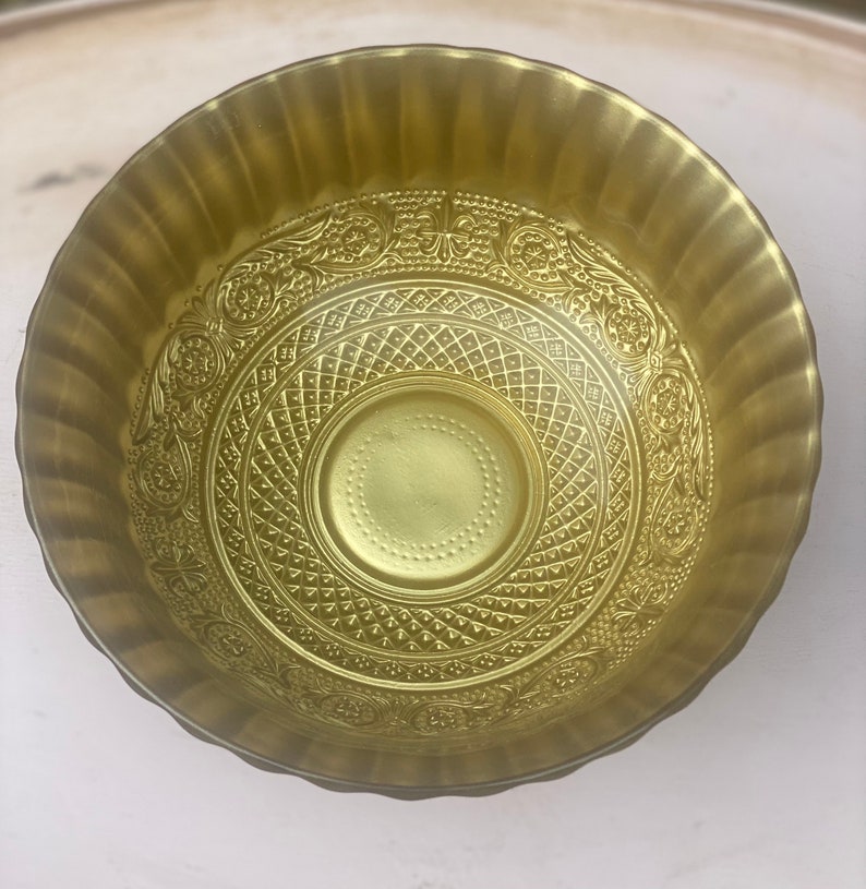 Gold Compote Bowl Gold Compote Vase Pedestal Vase Wedding Etsy
