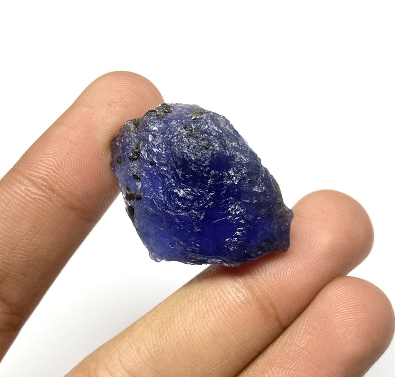 Raw Iolite Top Quality Iolite Rough Iolite Gemstone Crystal Healing Stone Natural Iolite Raw For Jewelry Making Stone 33x24x12 MM. Raw Iolite Top Quality Iolite Rough Iolite Gemstone Crystal Healing Stone Natural Iolite Raw For Jewelry Making Stone 33x24x12 MM.