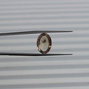 Natural smoky Quartz Brilliant Cut  smoky oval Shape Quartz Loose Faceted Calibrated Quartz Loose Gemstone For Jewelry Making size 10x14mm