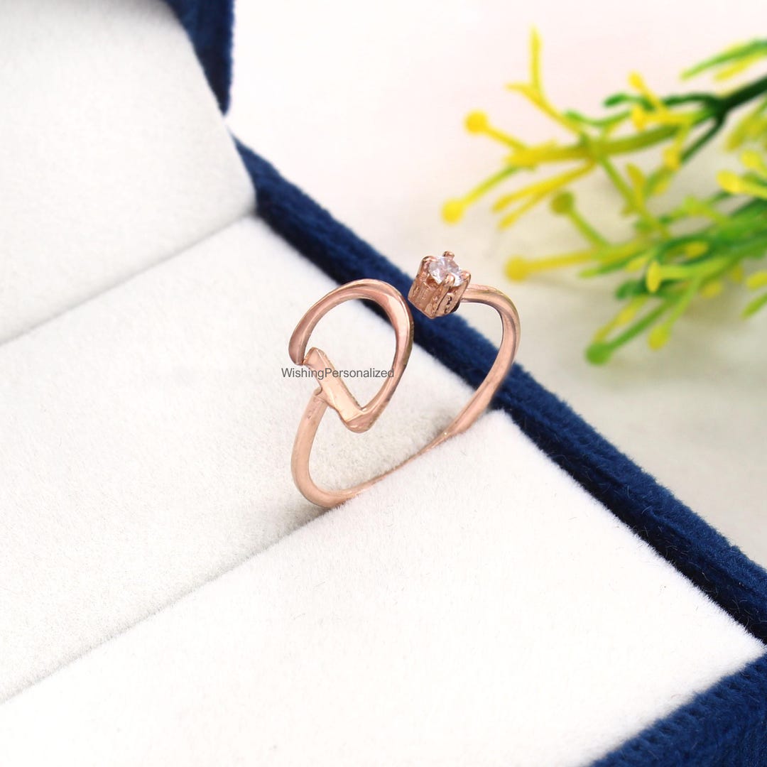 Personalized Ring, Initial Ring, Alphabet Ring, Monogram Ring, Silver ...