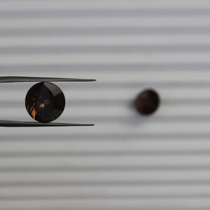 Natural smoky round Shape Quartz Loose Faceted Quartz Calibrated size 12x12mm Brilliant Cut Quartz Loose Gemstone For Jewelry Making smoky