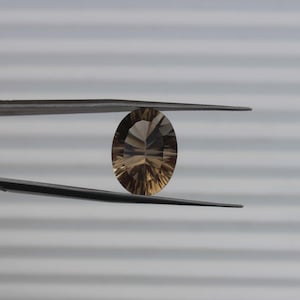 Natural smoky Quartz Brilliant Cut  smoky oval Shape Quartz Loose Faceted Calibrated Quartz Loose Gemstone For Jewelry Making size 10x14mm