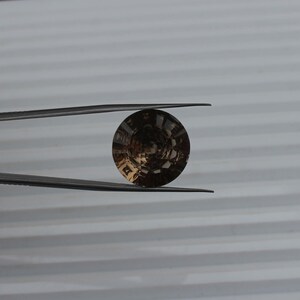 Natural smoky Quartz Loose Gemstone smoky round Shape Quartz Loose Faceted Calibrated size 14x14mm Brilliant Cut Quartz For Jewelry Making