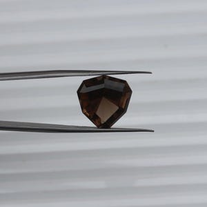 Natural smoky Quartz smoky Quartz Loose Gemstone For Jewelry Making fancy Shape Quartz Loose Faceted Calibrated 14x14mm Brilliant Cut