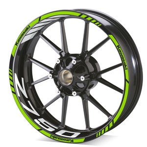 Digital vector svg, dxf, eps, pdf. Wheel Rim Moto Kawasaki Z750 silhouette Sticker Sticker Decal Aufkleber Autocollants Adesivicut.