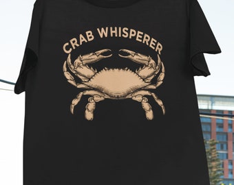 Crab Whisperer Vintage T-Shirt, Crabbing Hunting Fishing Crabs Shirt, Crabbing Season Shirt, Fishing Retirement Shirt, Ocean Lover Shirt